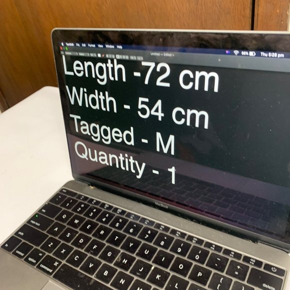 Nautica Double-Sided T-Shirt Mens Size M Short Sleeve Cotton-Blend - Picture 4 of 8